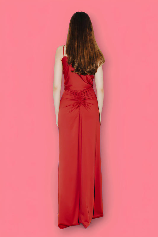 BUTTERFLY SKIRT BRANDY