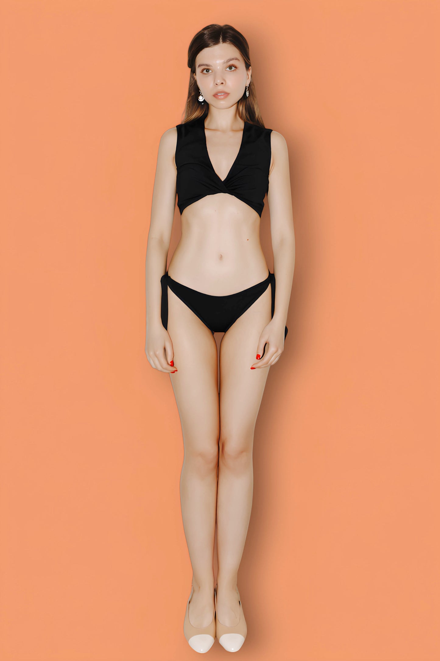 TWIST LACCI BIKINI BLACK
